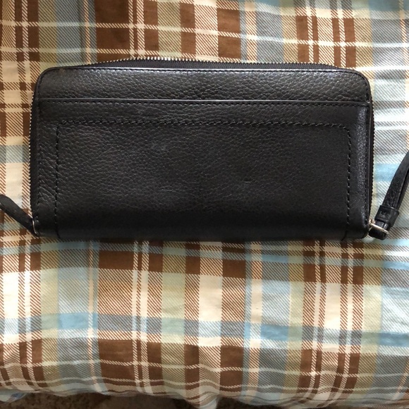 Coach Leather Clutch Wristlet // Bad Zipper - Picture 2 of 10